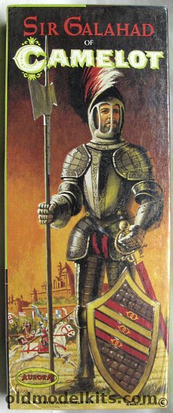 Aurora 1/8 Sir Galahad of Camelot Knight, 826-100 plastic model kit